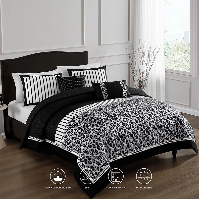 Bebejan Jaguar 5-pc. REVERSIBLE Comforter Set