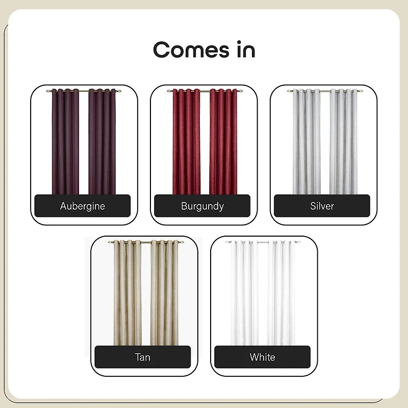 Taylor Grommet Top Blackout Single Curtain Panel