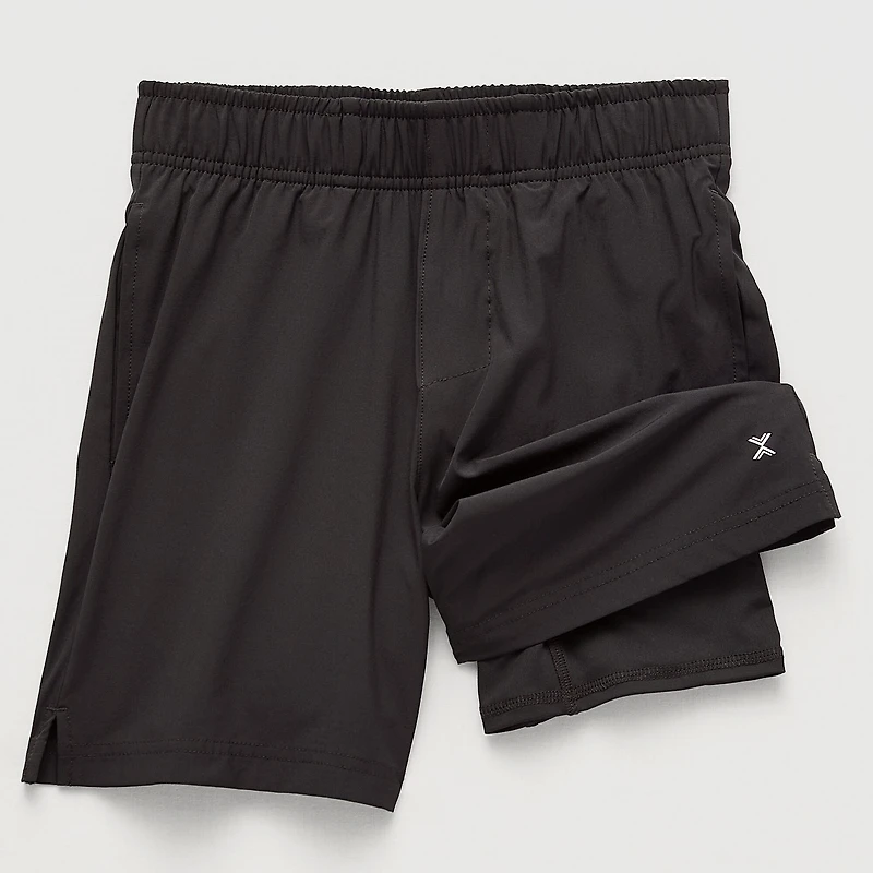 Xersion 2-In-1 Little & Big Kid Boys Moisture Wicking Pull-On Short