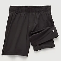 Xersion 2-In-1 Little & Big Kid Boys Moisture Wicking Pull-On Short