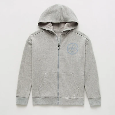 Xersion Little & Big Kid Boys Long Sleeve Fleece Zipper Active Hoodie