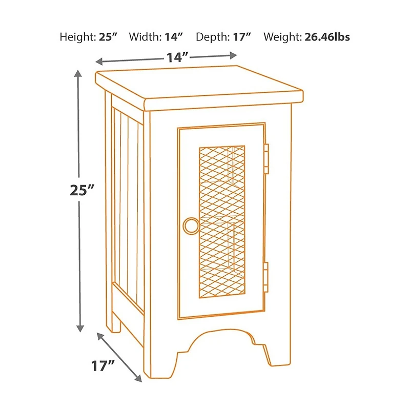 Signature Design by Ashley® Wystfield Chair Side Table