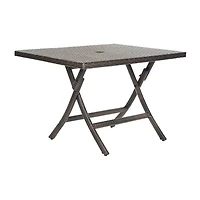 Safavieh Samana Folding Rattan Side Table