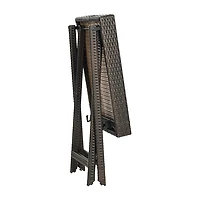 Safavieh Bardia Folding Rattan Side Table