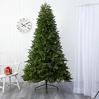 Nearly Natural Washington Fir 7 1/2 Foot Pre-Lit Fir Christmas Tree