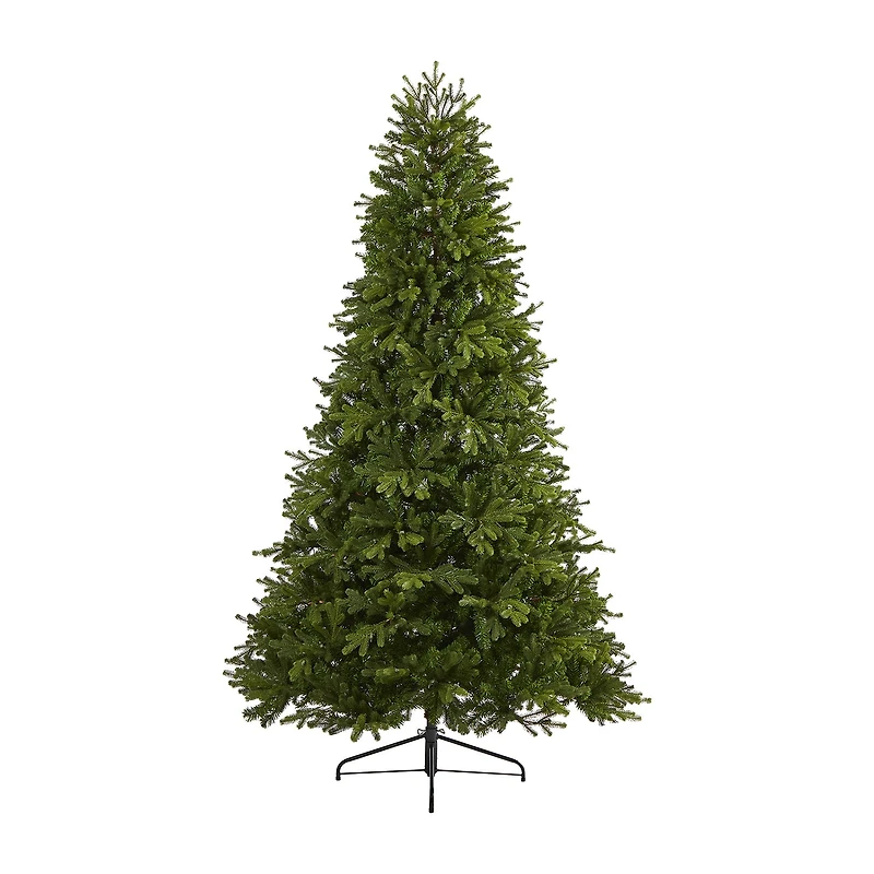 Nearly Natural Washington Fir 7 1/2 Foot Pre-Lit Fir Christmas Tree