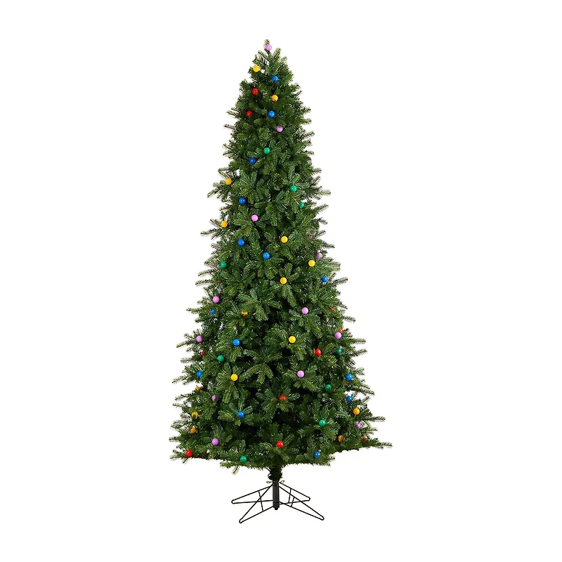 Nearly Natural / Foot Pre-Lit Fir Christmas Tree