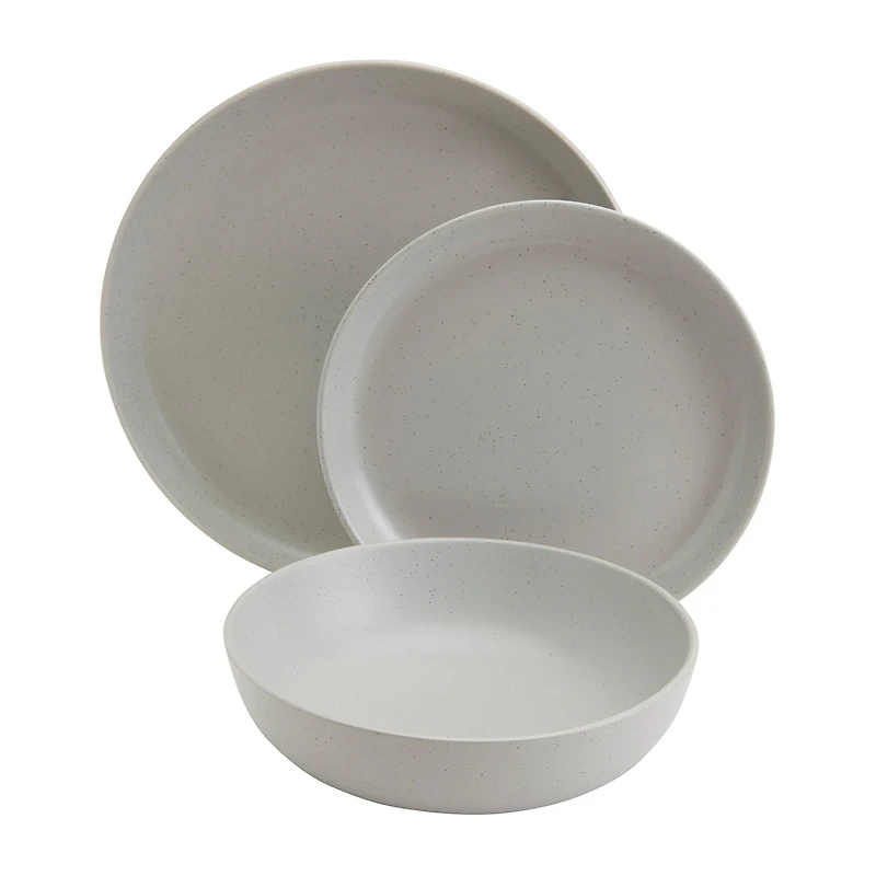 Fieldcrest Legacy Denim 12-pc. Stoneware Dinnerware Set