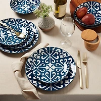 Fieldcrest Atlas Medallion 12-pc. Stoneware Dinnerware Set