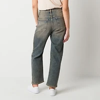 Arizona Womens Juniors Highest Rise Straight Leg Jean