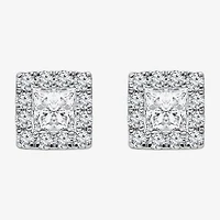 2 CT. T.W. Lab Grown White Diamond 10K Gold 4.4mm Stud Earrings