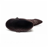 Pop Womens Ellary Block Heel Cowboy Boots