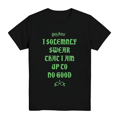 Little & Big Kid Boys Crew Neck Short Sleeve Regular Fit Harry Potter Graphic T-Shirt