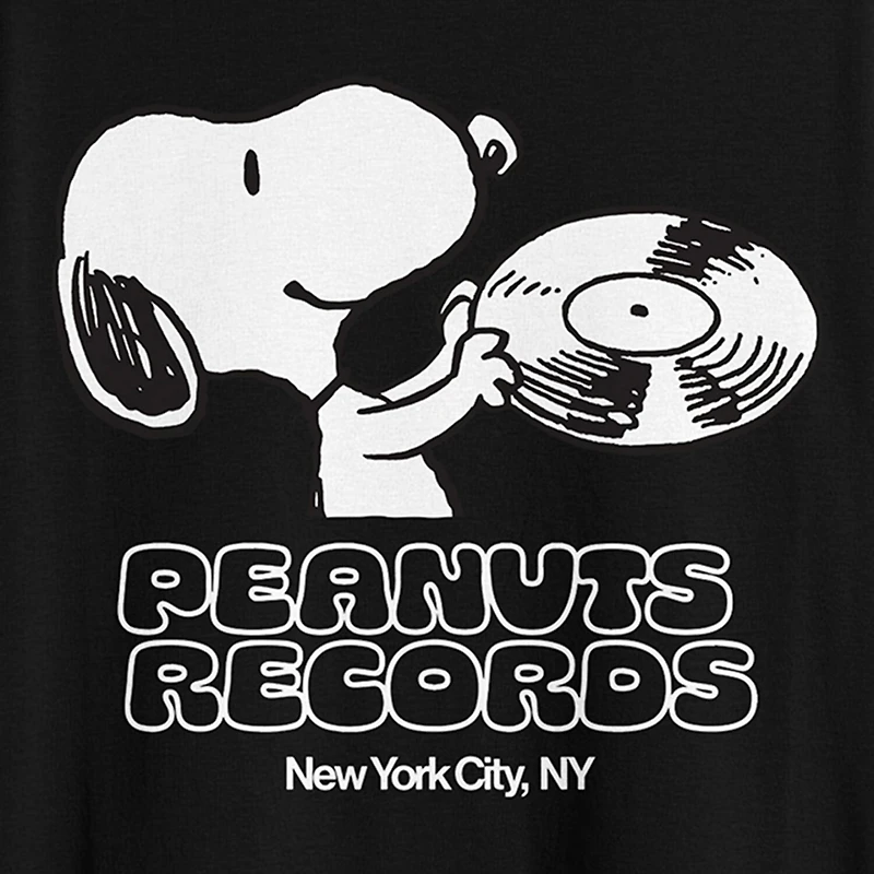 Peanuts Snoopy Mens Crew Neck Short Sleeve Classic Fit Big and Tall Graphic T-Shirt