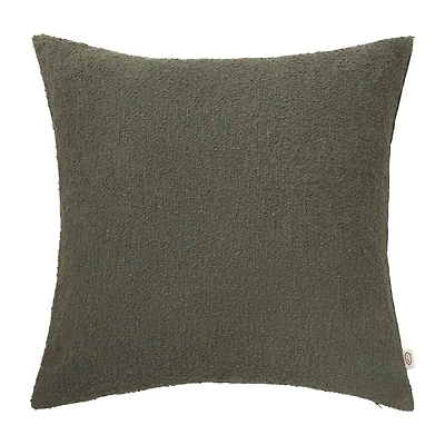 Indigo Road by Egypt Sherrod Driss Boucle Square Throw Pillow