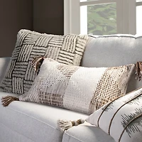 Indigo Road by Egypt Sherrod Sandova Faux Fur Square Throw Pillow