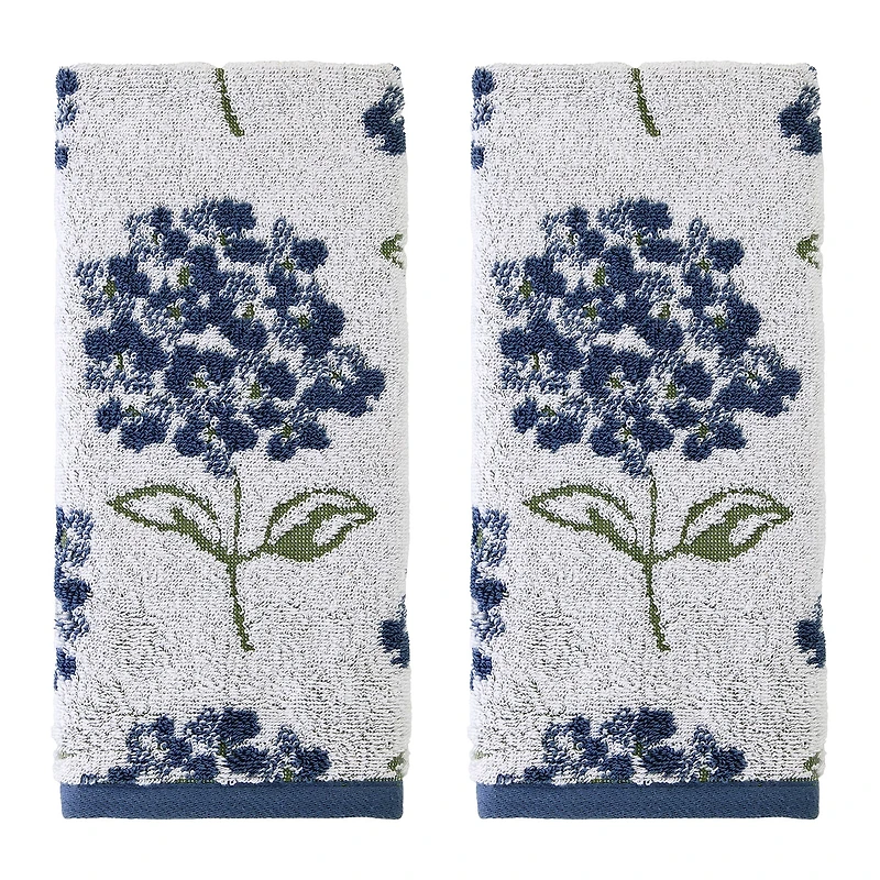 Saturday Knight Hydrangea 2-pc. Hand Towel