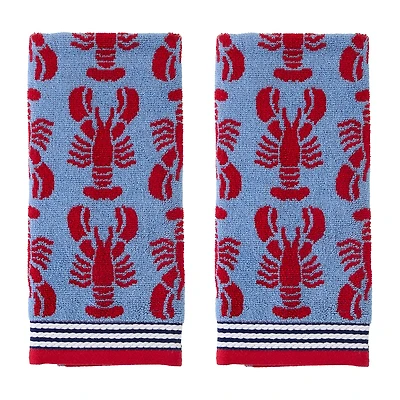 Saturday Knight Lobster 2-pc. Hand Towel