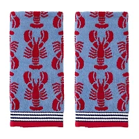 Saturday Knight Lobster 2-pc. Hand Towel