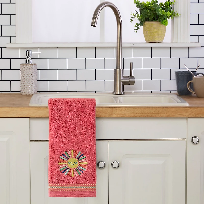 Saturday Knight Colorful Sun 2-pc. Hand Towel
