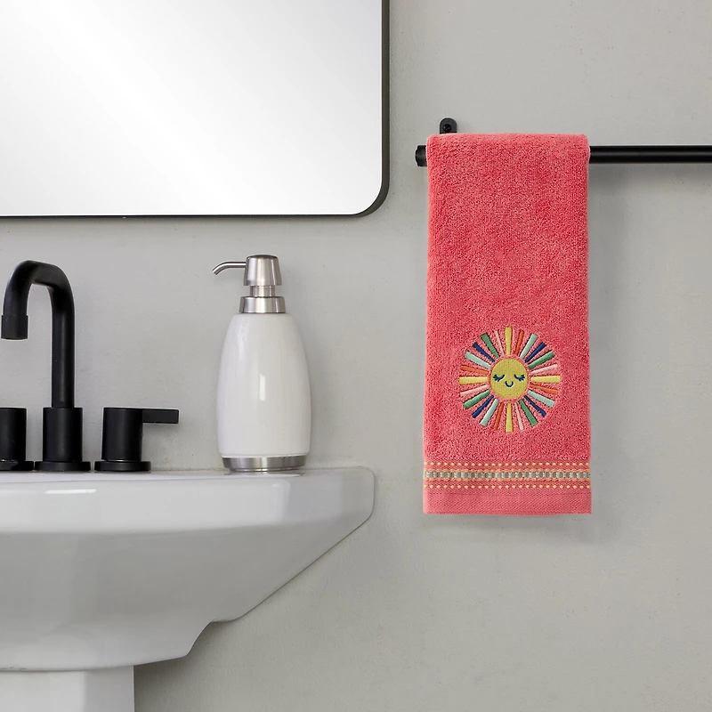 Saturday Knight Colorful Sun 2-pc. Hand Towel
