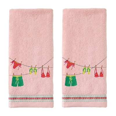 Saturday Knight Clothesline 2-pc. Hand Towel