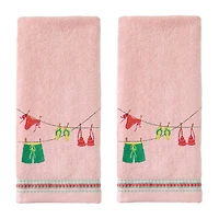 Saturday Knight Clothesline 2-pc. Hand Towel