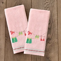 Saturday Knight Clothesline 2-pc. Hand Towel