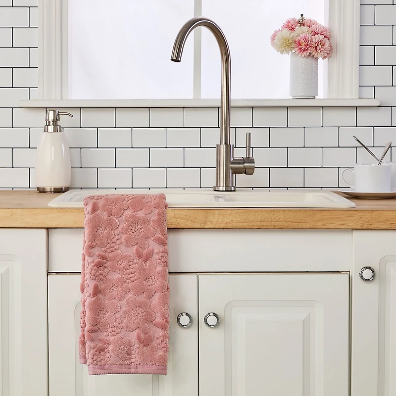 Saturday Knight Blossom Floral 2-pc. Hand Towel
