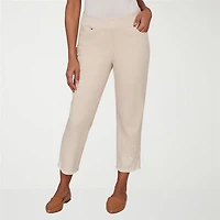 Alfred Dunner Camden Market Womens Straight Mid Rise Pull-On Pant