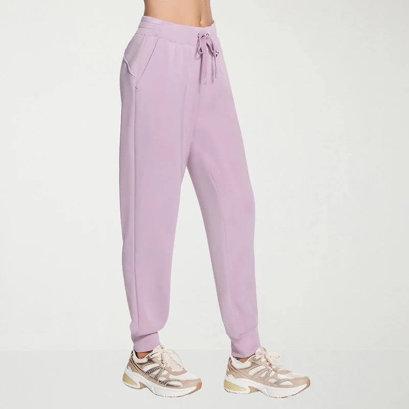 Skechers Womens Stretch Fabric Cuffed Regular Fit Knit Active Jogger Pant
