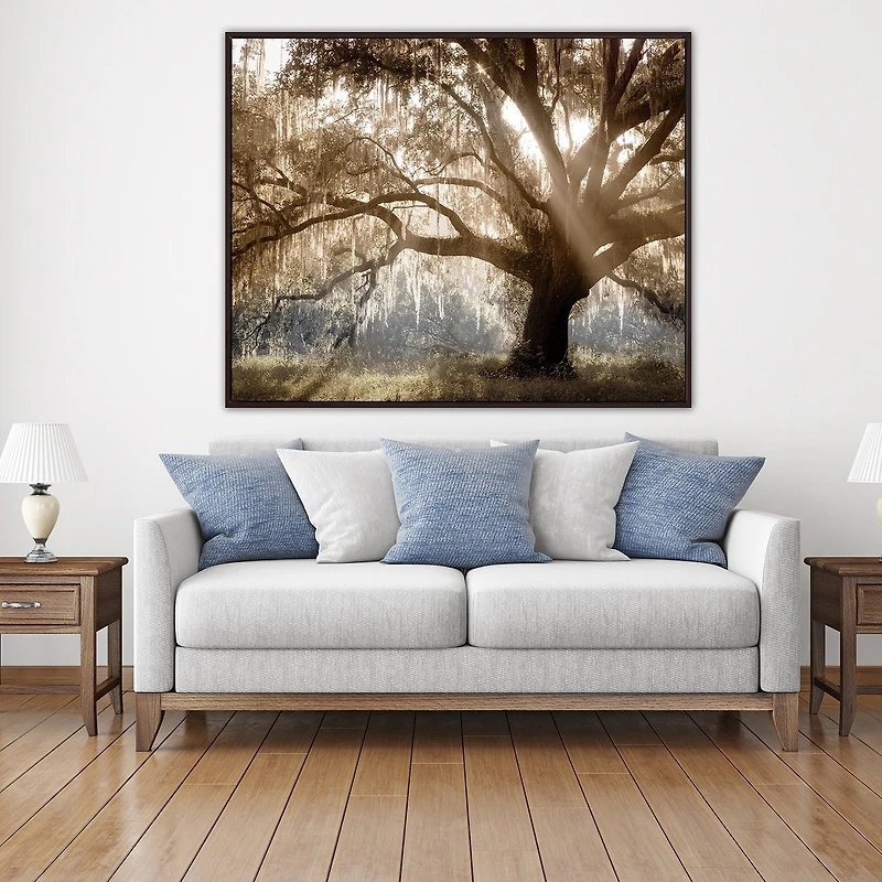 Streamline Art Virginia Oak Printed Framed Canvas Art