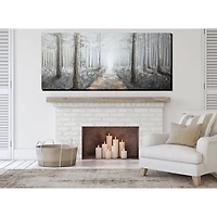 Streamline Art Misty Woods 3d Oil Painting Canvas Art