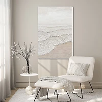 Streamline Art Textured Sands Textured Oil Painting Canvas Art