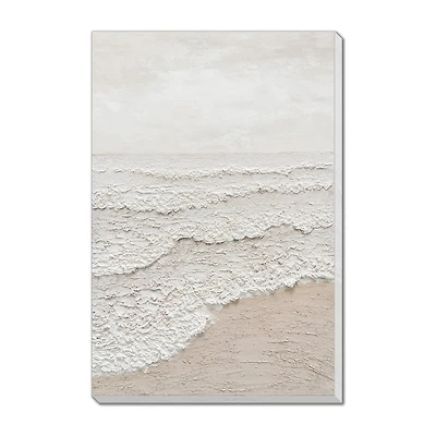 Streamline Art Textured Sands Textured Oil Painting Canvas Art