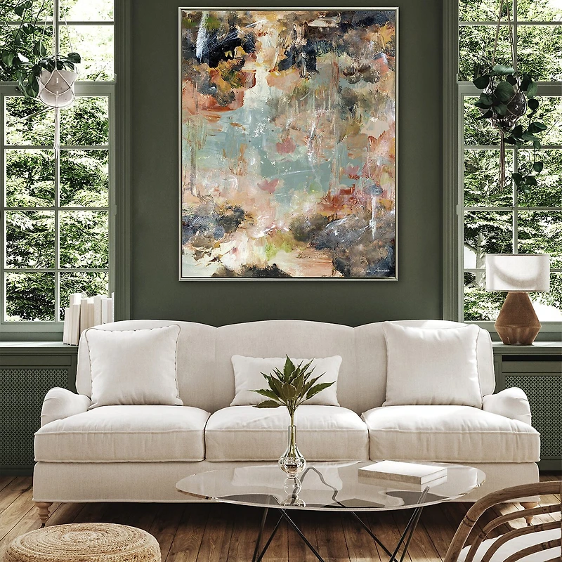 Streamline Art Mystic Marina Hand Embellished Canvas Art