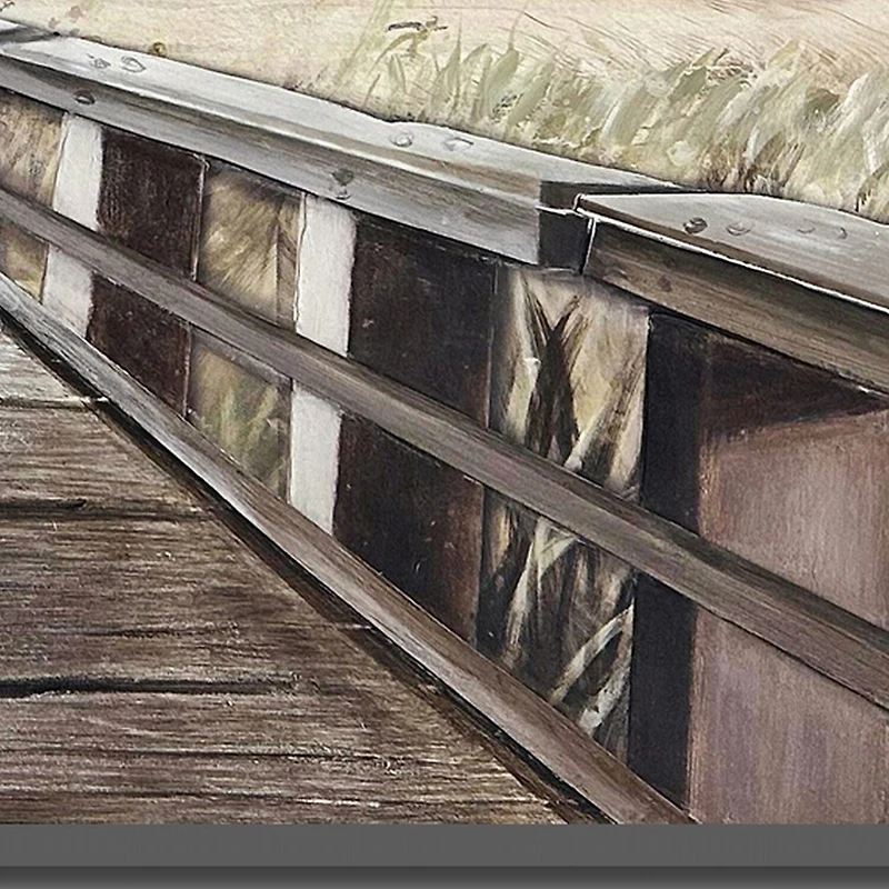 Streamline Art Boardwalk To The Sun 3d Oil Painting Canvas Art