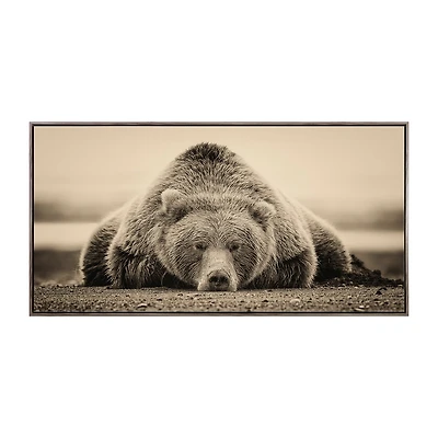 Streamline Art Deep Sleep Hand Embellished Canvas Art