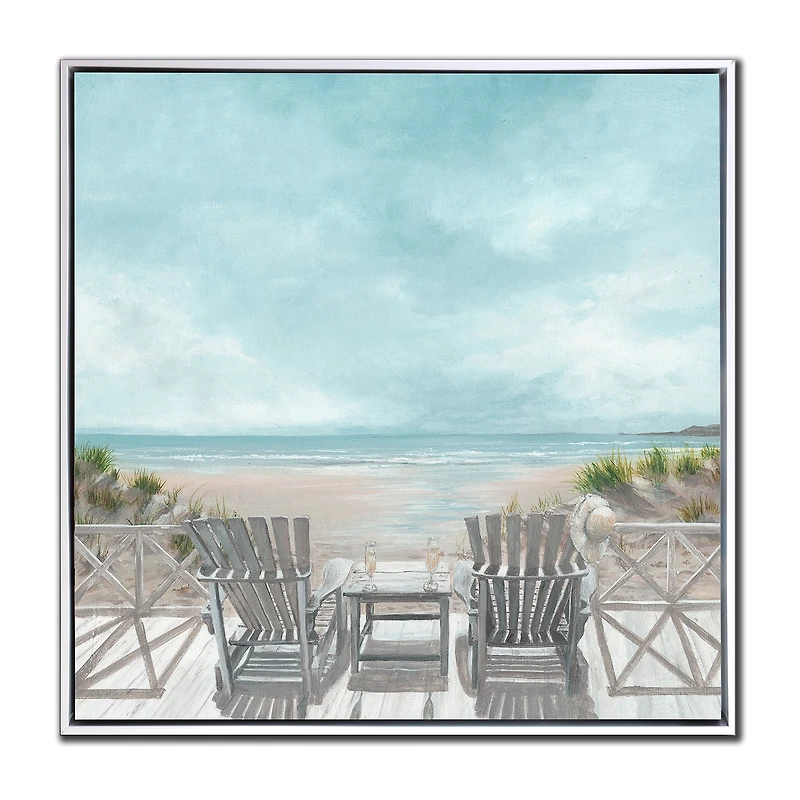 Streamline Art Champagne Moment Hand Embellished Canvas Art