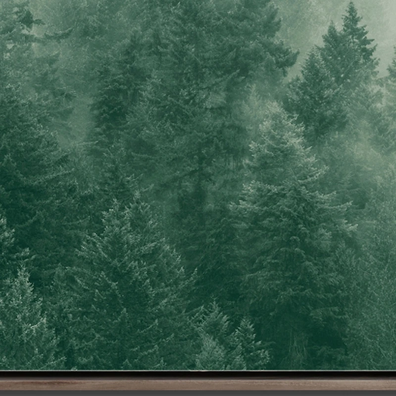 Streamline Art Emerald Forest Hand Embellished Canvas Art