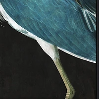 Streamline Art Majestic Blue Heron I Hand Embellished Canvas Art