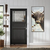 Streamline Art Highland Spirit Hand Embellished Canvas Art