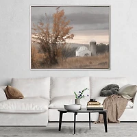 Streamline Art Watkins Glen Farm Hand Embellished Canvas Art