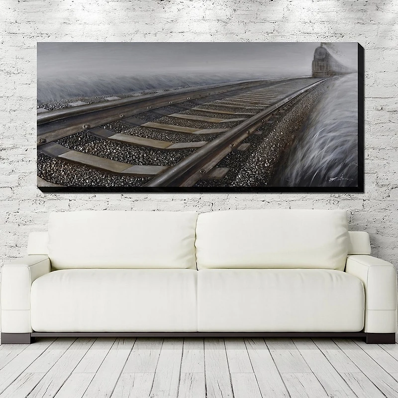 Streamline Art Around The Bend 3d Oil Painting Canvas Art