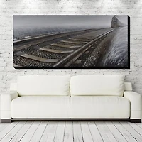 Streamline Art Around The Bend 3d Oil Painting Canvas Art