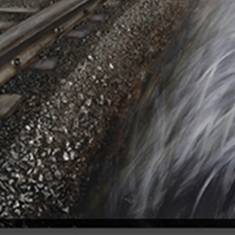 Streamline Art Around The Bend 3d Oil Painting Canvas Art