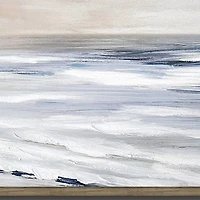 Streamline Art Coastal Serenity Hand Embellished Canvas Art