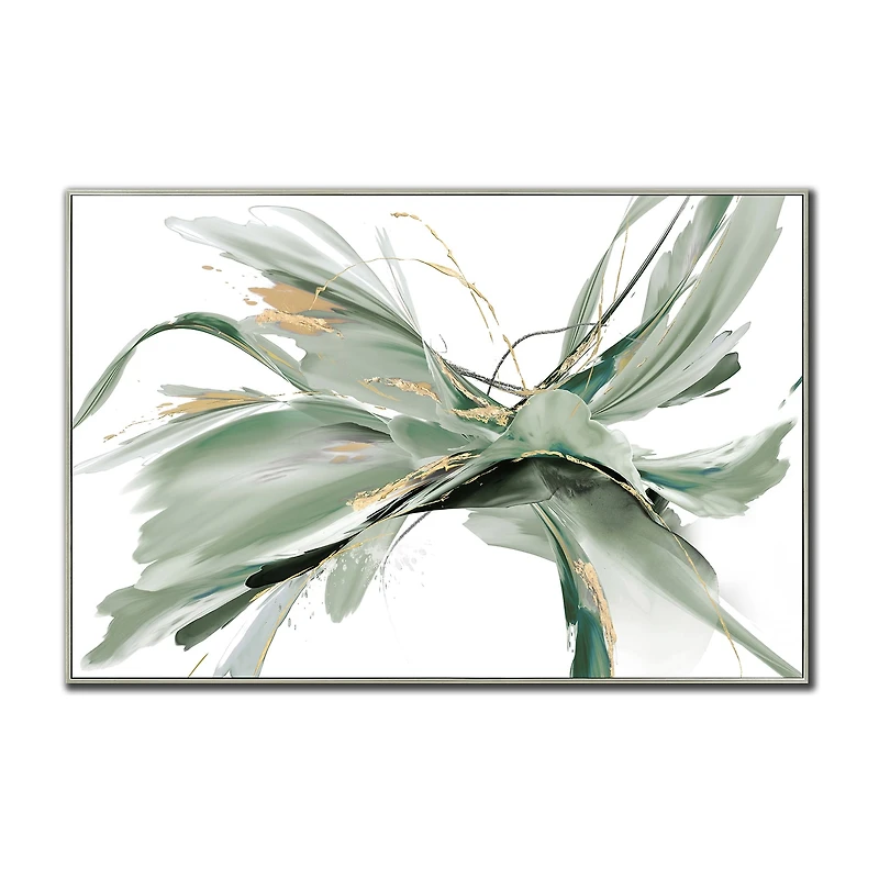Streamline Art Agave Dance Hand Embellished Canvas Art
