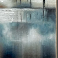 Streamline Art Misty Grove I Hand Embellished Canvas Art