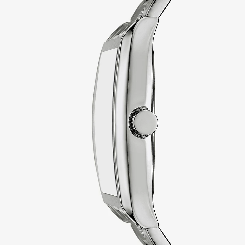 Relic By Fossil Mens Silver Tone Stainless Steel Bracelet Watch Zr77346